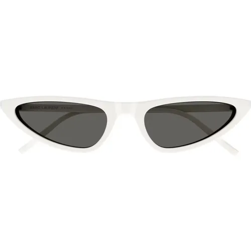 Modern Cat-Eye Sunglasses , female, Sizes: 55 MM - Saint Laurent - Modalova