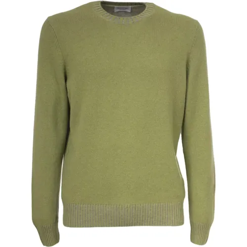 Slim Fit Crew Neck Cashmere Sweater , male, Sizes: 3XL, L, 2XL - Gran Sasso - Modalova