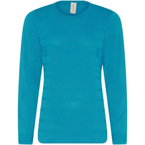 Schicker Pullover mit Muster , Damen, Größe: 2XL - Skovhuus - Modalova