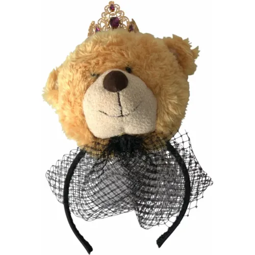 Teddybär Kristallkrone Haarband - Dolce & Gabbana - Modalova
