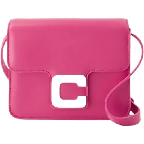 Fushia Leather Crossbody , female, Sizes: ONE SIZE - Carel - Modalova