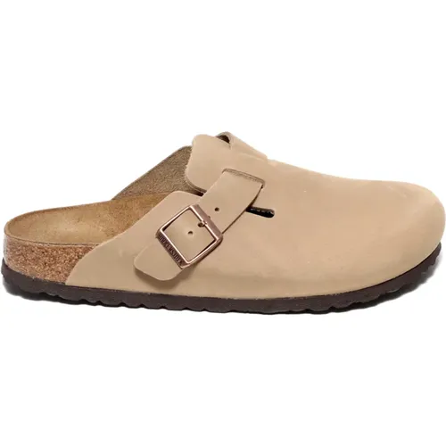 Geöltes Nubukleder Clog , Damen, Größe: 35 EU - Birkenstock - Modalova