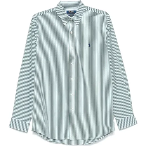 Striped cotton shirt , male, Sizes: M, S, L, XL, 2XL - Ralph Lauren - Modalova