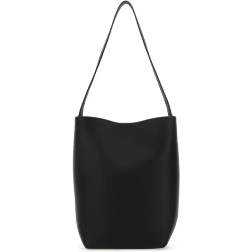 Stilvolle Schwarze Lederhandtasche - The Row - Modalova