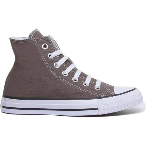 Canvas Hi Top Sneakers in Charcoal , male, Sizes: 8 1/2 UK, 8 UK, 10 1/2 UK, 10 UK, 11 UK, 9 UK, 7 UK, 7 1/2 UK - Converse - Modalova