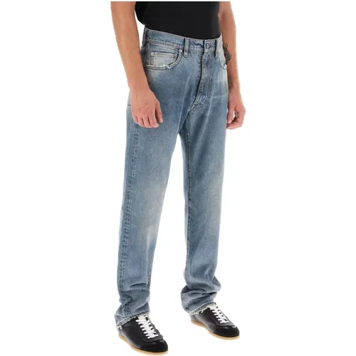 Gerades Jeans , Herren, Größe: W31 - Maison Margiela - Modalova