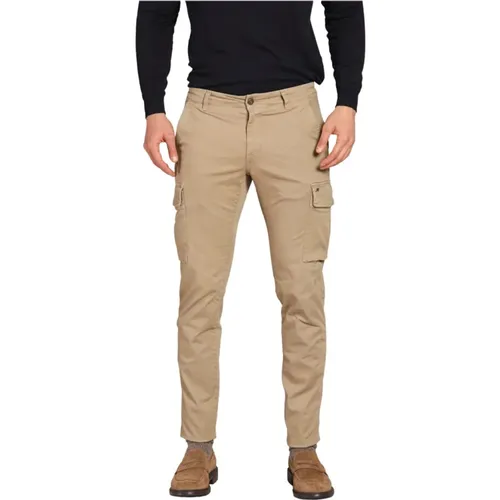 Extra Slim Fit Cargo Hose , Herren, Größe: S - Mason's - Modalova