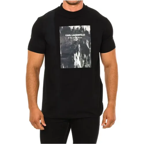 Short Sleeve T-shirt Classic Style , male, Sizes: 2XL, M, S, L, XL - Karl Lagerfeld - Modalova