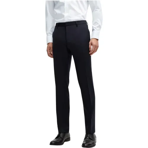 Elegante Slim-fit Hose , Herren, Größe: L - Hugo Boss - Modalova