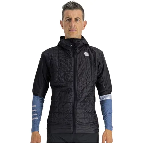 Rythmo Puffy Jacket , male, Sizes: M, S - Sportful - Modalova