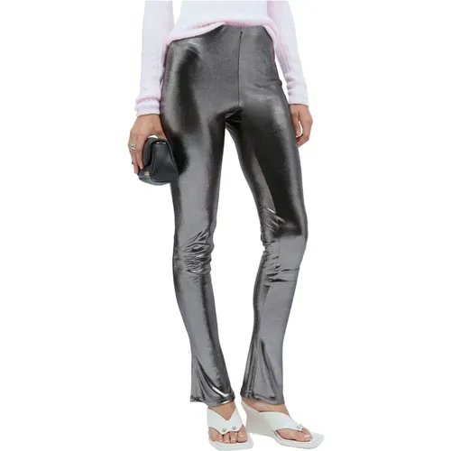 Metallic Leggings , Damen, Größe: S - Blumarine - Modalova