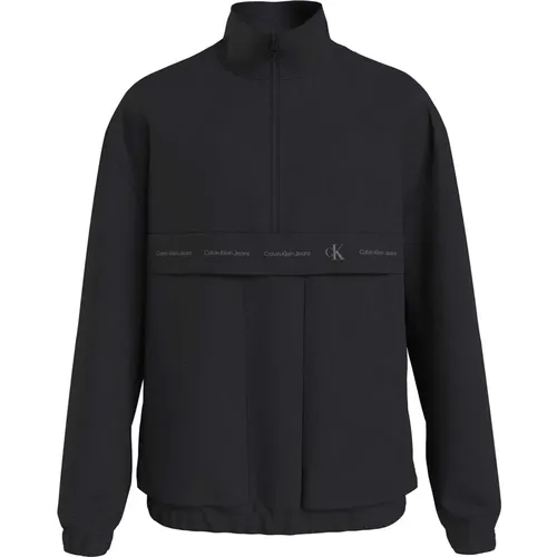 Sweatshirt Technisches Repea-Logo , Herren, Größe: XL - Calvin Klein Jeans - Modalova