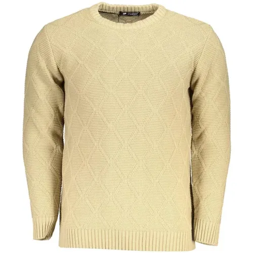 Diamantmuster Crewneck Sweater , Herren, Größe: XL - U.S. Polo Assn. - Modalova