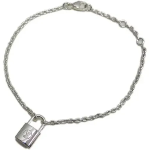 Pre-owned Silver bracelets , female, Sizes: ONE SIZE - Louis Vuitton Vintage - Modalova