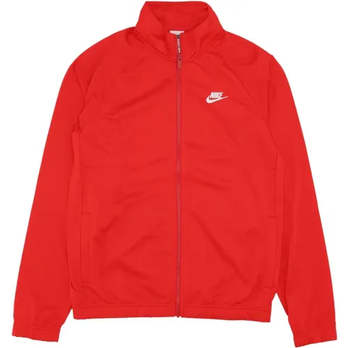 Club Trainingsanzug Rot/Weiß , Herren, Größe: XL - Nike - Modalova