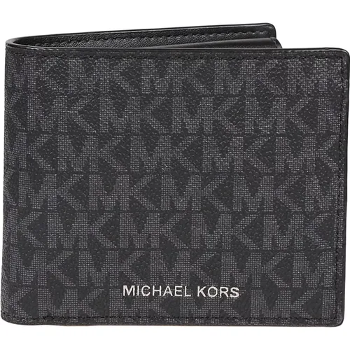 Schwarze Billfold Brieftasche , Herren, Größe: ONE Size - Michael Kors - Modalova
