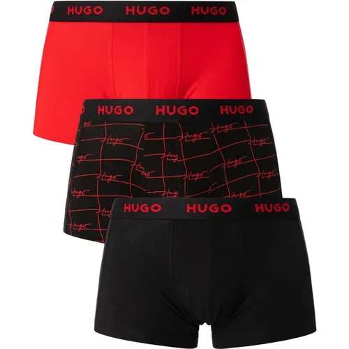 Mens Open Red Underwear , male, Sizes: S, L, XL, 2XL, M - BOSS Green - Modalova