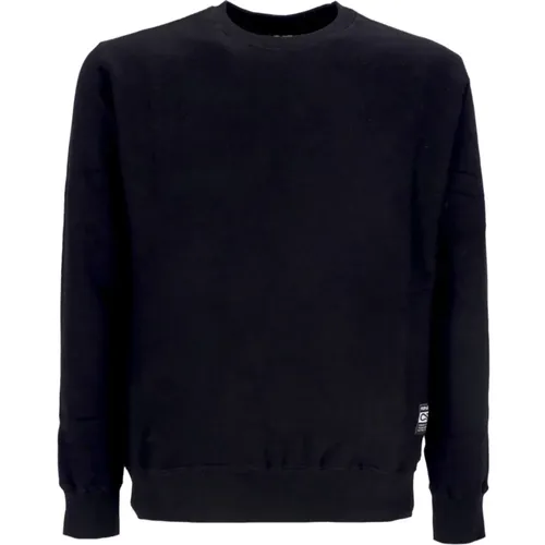 Crewneck Sweatshirt Bestickt Label Schwarz - Propaganda - Modalova