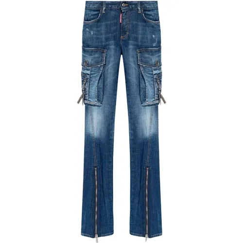Cargo Style Jeans , female, Sizes: 3XS - Dsquared2 - Modalova