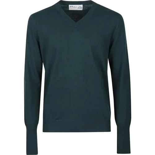 Classic V-Neck Sweater , male, Sizes: 2XL, XL - Ballantyne - Modalova