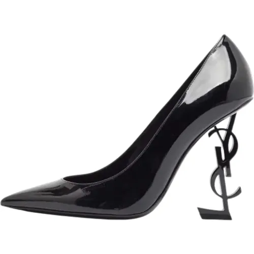 Pre-owned Leather heels , female, Sizes: 6 UK - Yves Saint Laurent Vintage - Modalova