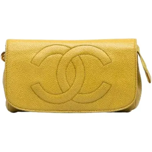 Pre-owned Leather chanel-bags , female, Sizes: ONE SIZE - Chanel Vintage - Modalova