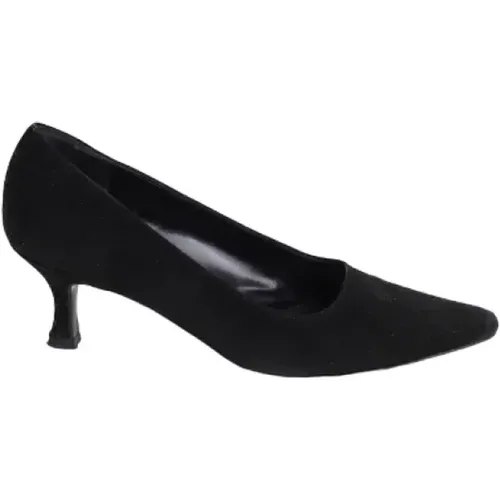 Pre-owned Suede heels , female, Sizes: 6 UK - Salvatore Ferragamo Pre-owned - Modalova
