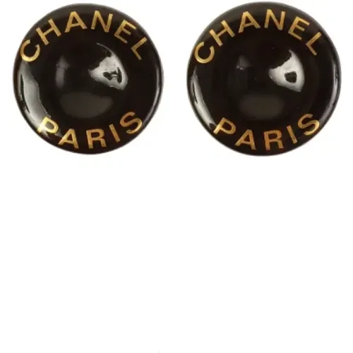 Pre-owned Fabric earrings , female, Sizes: ONE SIZE - Chanel Vintage - Modalova