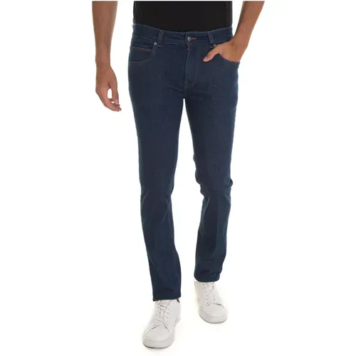 Stylish Denim Jeans , male, Sizes: W38, W30, W36, W32 - Fay - Modalova