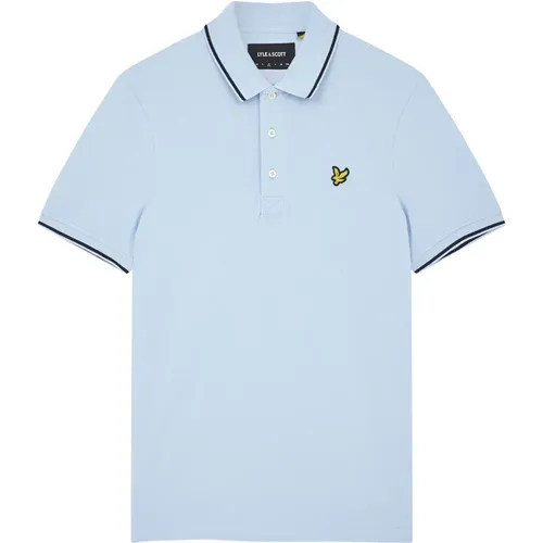 Gestreiftes Poloshirt , Herren, Größe: M - Lyle & Scott - Modalova