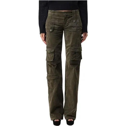 Regular Velvet Pants , female, Sizes: 2XS - Blumarine - Modalova