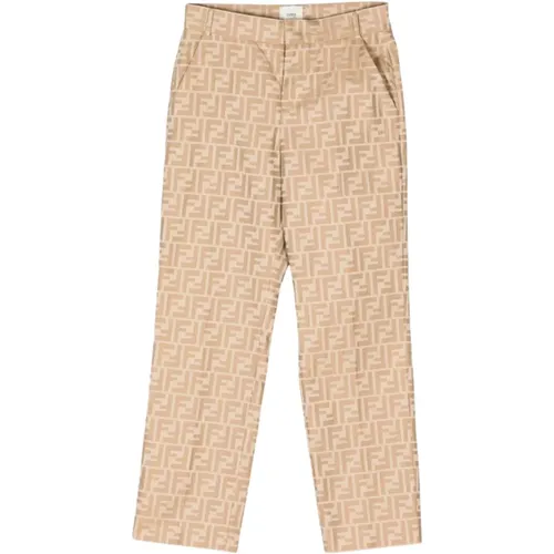 Beige Logo FF Junior Hose Fendi - Fendi - Modalova