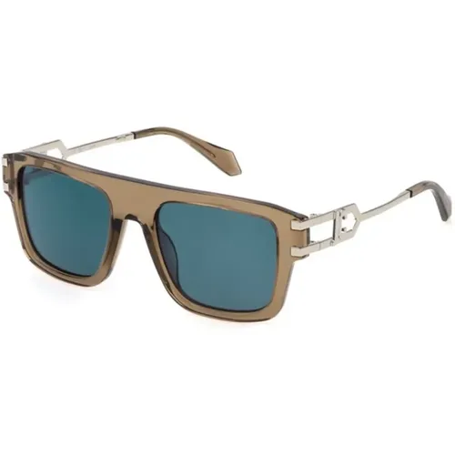 Shiny Transp. Blue Sonnenbrille , unisex, Größe: 53 MM - Just Cavalli - Modalova