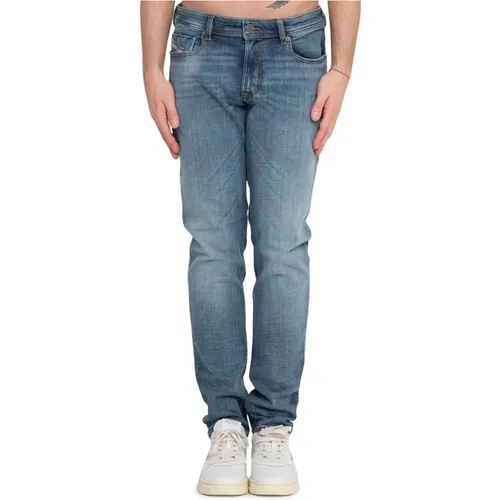 Helle Skinny Jeans , Herren, Größe: W38 - Diesel - Modalova