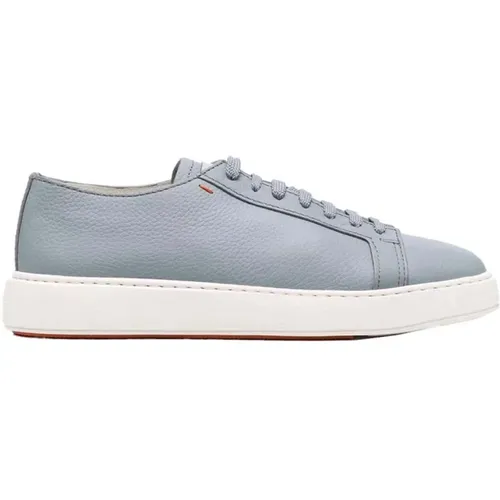 Leder Sneakers Santoni - Santoni - Modalova