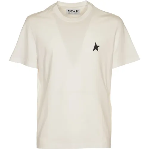 Star Regular T-Shirt Collection , male, Sizes: S - Golden Goose - Modalova