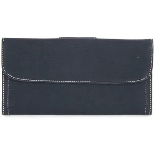 Pre-owned Canvas wallets , female, Sizes: ONE SIZE - Fendi Vintage - Modalova