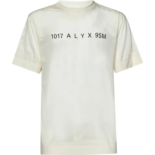 Unisex's Clothing T-Shirts & Polos Ss24 , male, Sizes: S, L - 1017 Alyx 9SM - Modalova