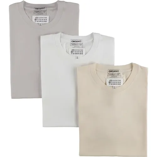 T-Shirts,MultiColour Bio-Baumwoll T-Shirts und Polos - Maison Margiela - Modalova