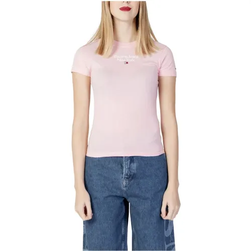 Print T-shirt for Women , female, Sizes: M, XS - Tommy Jeans - Modalova