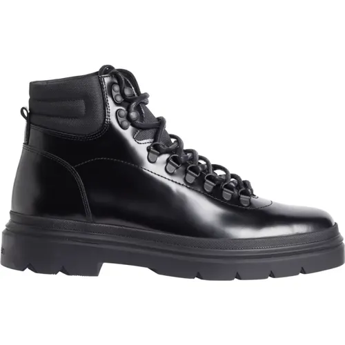 Lace-Up Ankle Boots , male, Sizes: 10 UK, 7 UK, 9 UK, 12 UK, 11 UK - Calvin Klein - Modalova