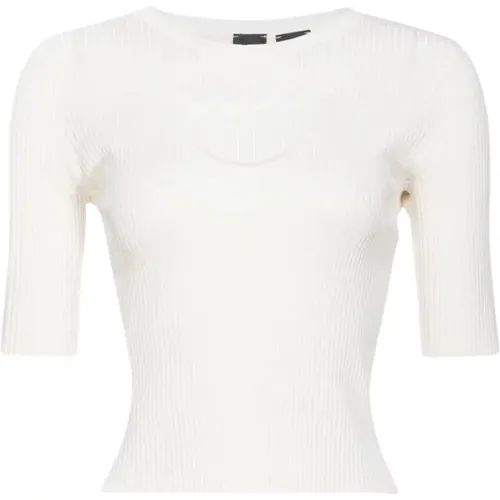 Round-Neck Strickwaren , Damen, Größe: S - pinko - Modalova