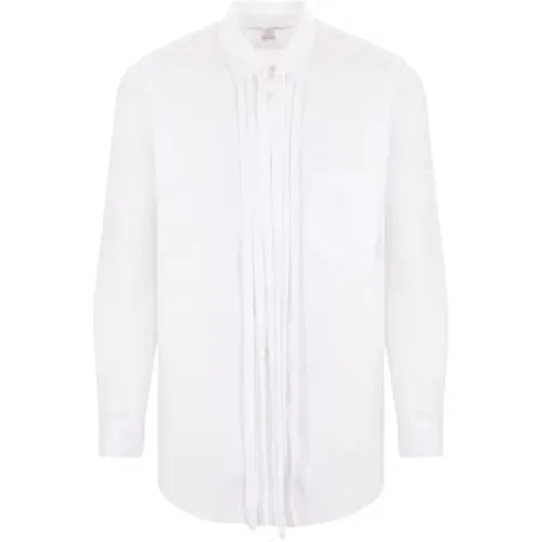 Weißes Baumwollpopeline-Hemd mit klassischem Kragen , Herren, Größe: XL - Comme des Garçons - Modalova