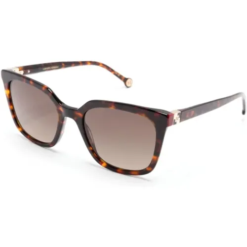 Her0236S O63Ha Sunglasses , female, Sizes: 53 MM - Carolina Herrera - Modalova