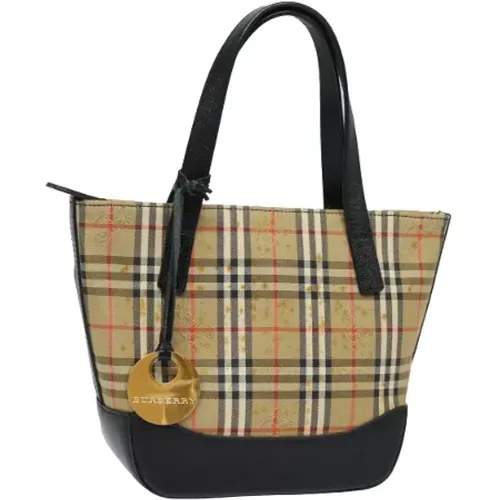 Pre-owned Canvas handbags , female, Sizes: ONE SIZE - Burberry Vintage - Modalova