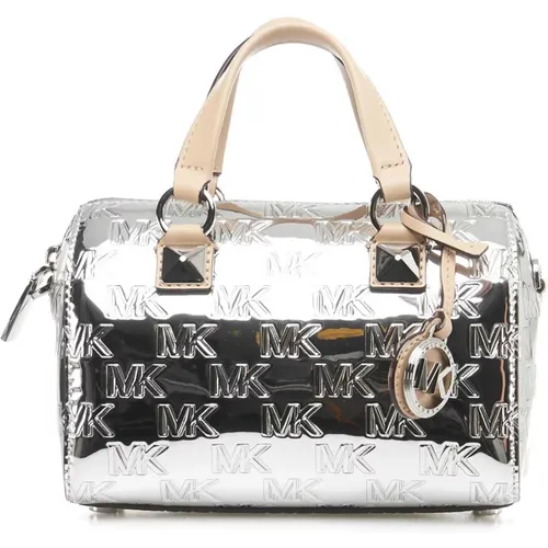 Silver Handbag for Women , female, Sizes: ONE SIZE - Michael Kors - Modalova