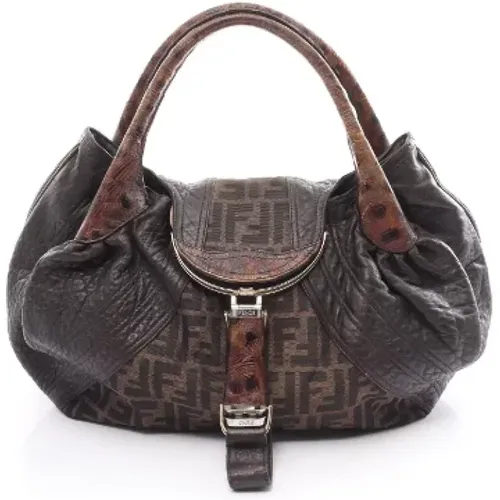 Pre-owned Canvas handbags , female, Sizes: ONE SIZE - Fendi Vintage - Modalova