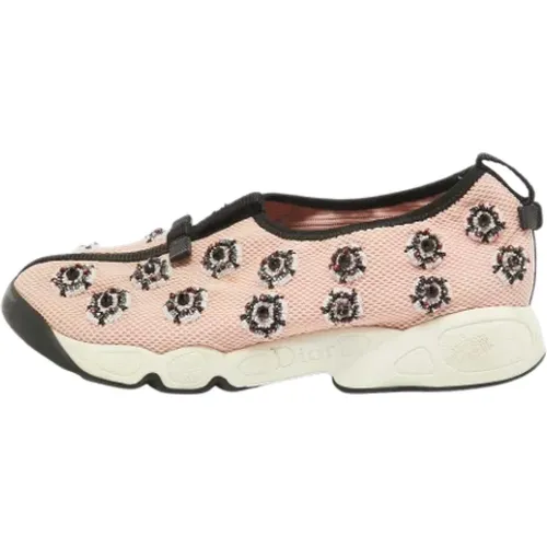 Pre-owned Stoff sneakers - Dior Vintage - Modalova