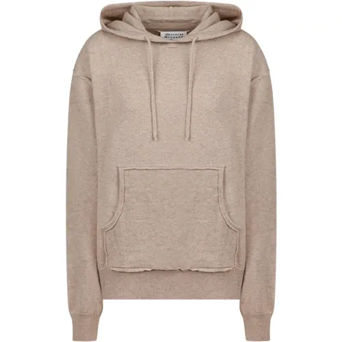 Walnuss Hoodie mit Sichtbaren Nähten - Maison Margiela - Modalova