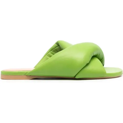 Flat Twist Sandal , female, Sizes: 5 UK, 5 1/2 UK - JW Anderson - Modalova